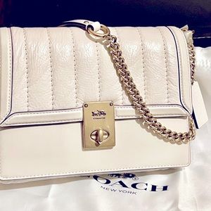 COACH HUTTON SHOULDER BAG 1941 w/ Quilting Accent - NWTs